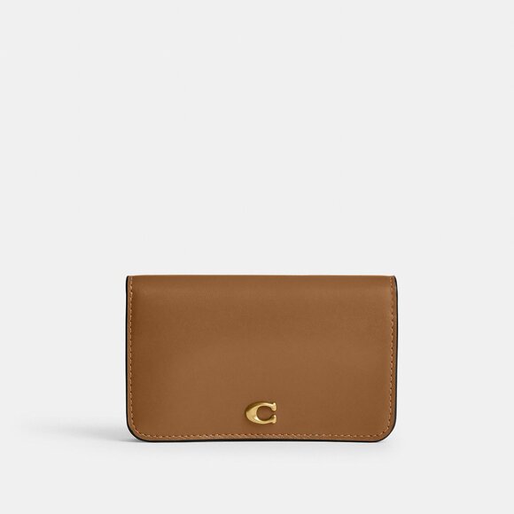 Coach Essential Slim Card Case - Picture 1 of 7
